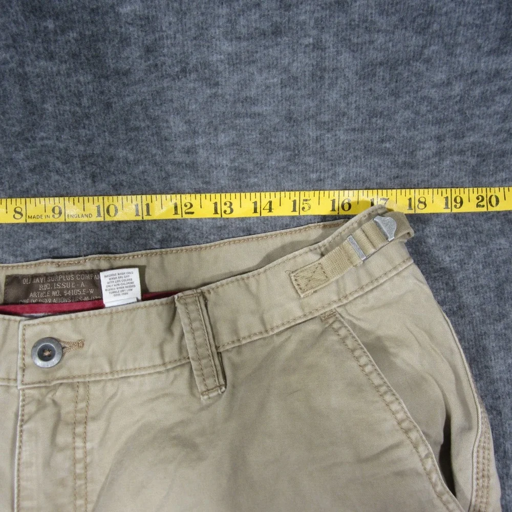 Old Navy Cargo Pants Mens 36x31 Khaki Tan Straight Utility Gorpcore Grunge Y2K‎